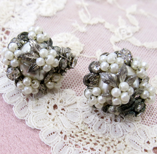 （画像用） Robert ロバート お花イヤリング