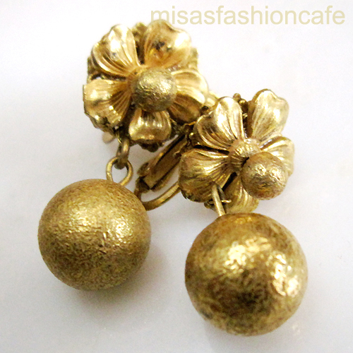 （画像用） Miriam Haskell ミリアムハスケル イヤリング