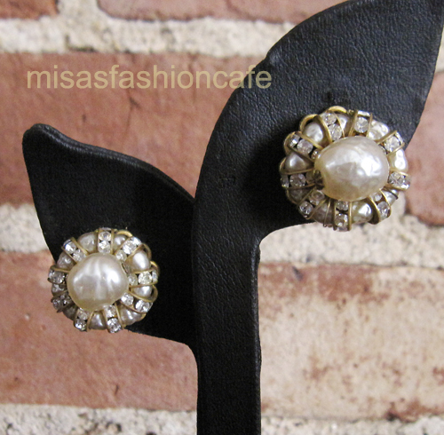 （画像用） Miriam Haskell ミリアムハスケル イヤリング