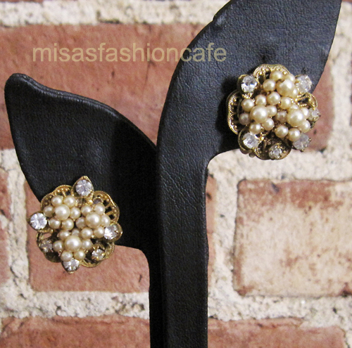 （画像用） Robert ロバート お花イヤリング