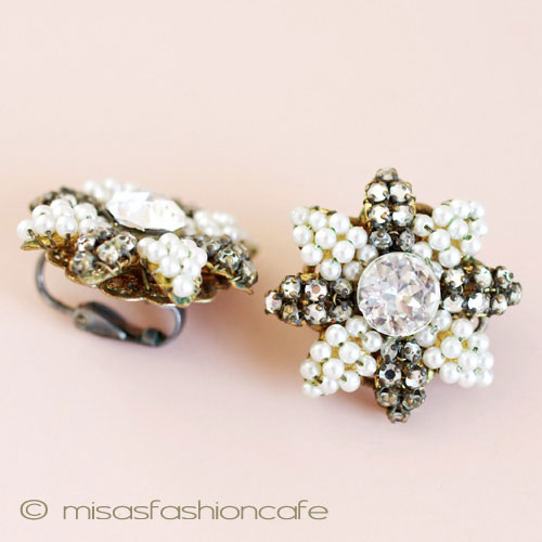 （画像用） パールRSお花イヤリング