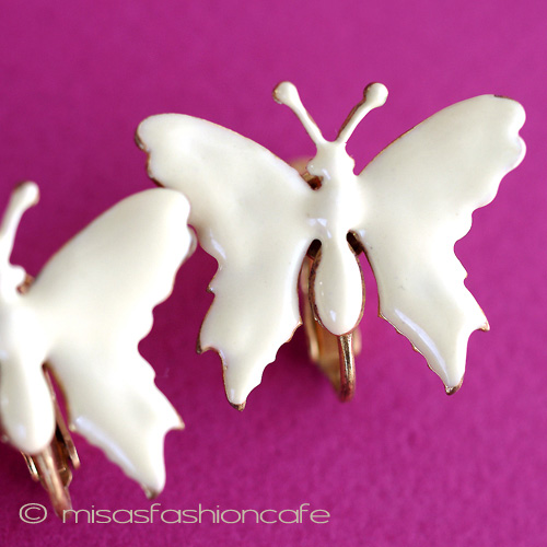 （画像用） ミリアム　ハスケル　 Ｈａｓｋｅｌｌ蝶イヤリング　　