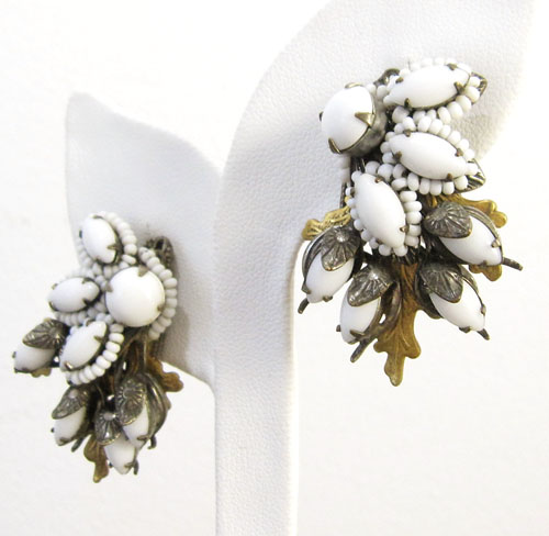 （画像用） Miriam Haskell ミリアムハスケル イヤリング