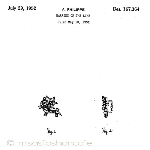 （画像用） Ｔｒｉｆａｒｉ　トリファリ 流れ星　イヤリング