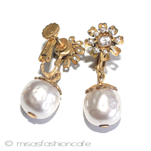 （画像用） ミリアムハスケル　 ヴィンテージ　イヤリング