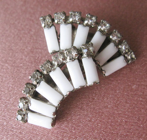 （画像用） バゲットグラス　イヤリング