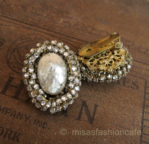 （画像用） Miriam Haskell ミリアムハスケル イヤリング