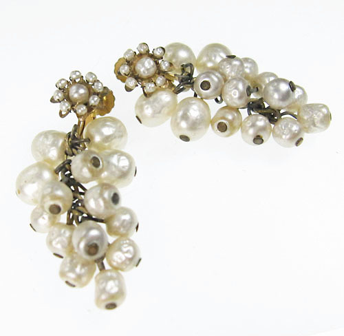 （画像用） Miriam Haskell　 ミリアムハスケル イヤリング