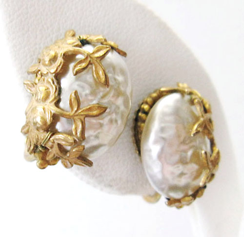 （画像用） Miriam Haskell　 ミリアムハスケル イヤリング