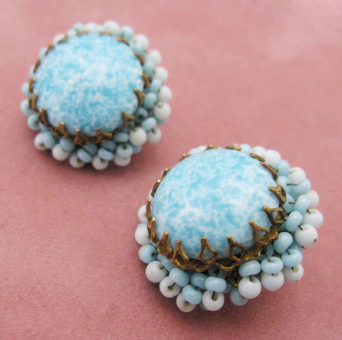 （画像用） Miriam Haskell　 ミリアムハスケル イヤリング