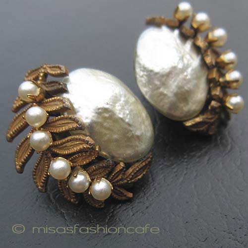 （画像用） Miriam Haskell ミリアムハスケル イヤリング