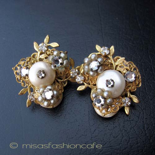 （画像用） Robert ロバート お花イヤリング