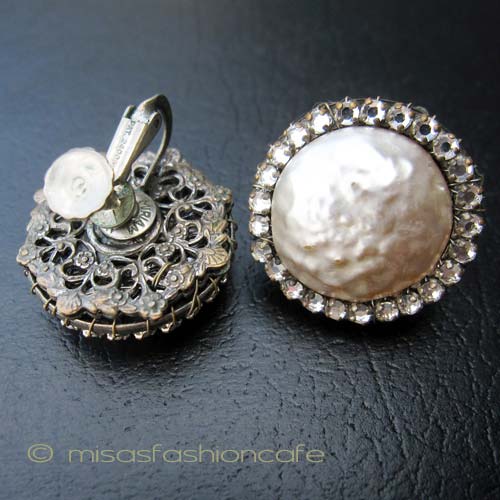 （画像用） Miriam Haskell ミリアムハスケル イヤリング