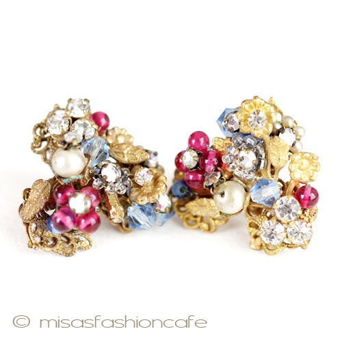 （画像用） Ｒｏｂｅｒｔ　ロバート フラワー　イヤリング