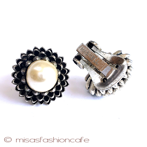 （画像用） ミリアムハスケル　 Haskellパールイヤリング