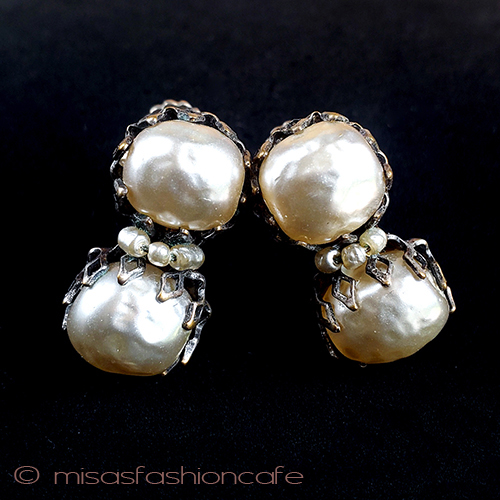 （画像用） ミリアムハスケル バロックパールイヤリング