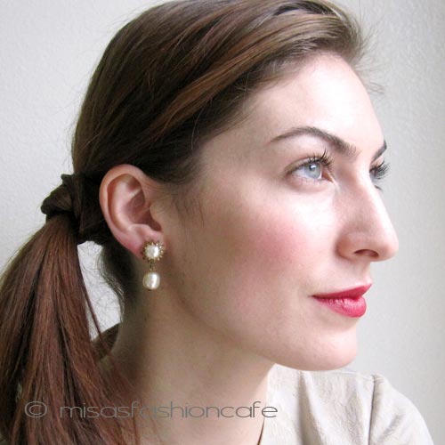 （画像用） Miriam Haskell ミリアムハスケル イヤリング