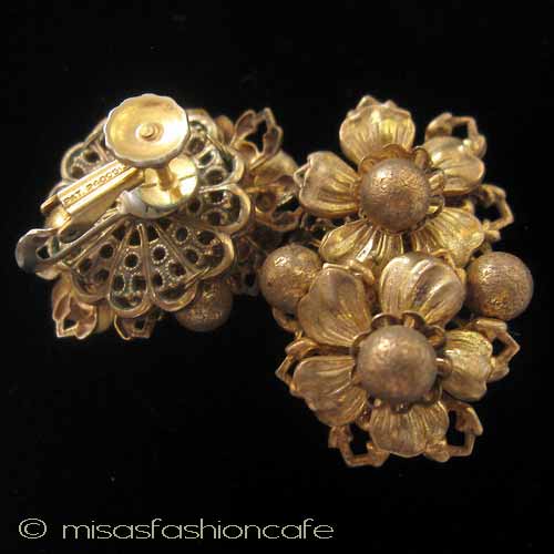 （画像用） Miriam Haskell ミリアムハスケル イヤリング