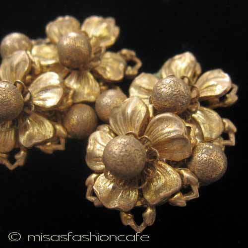 （画像用） Miriam Haskell ミリアムハスケル イヤリング