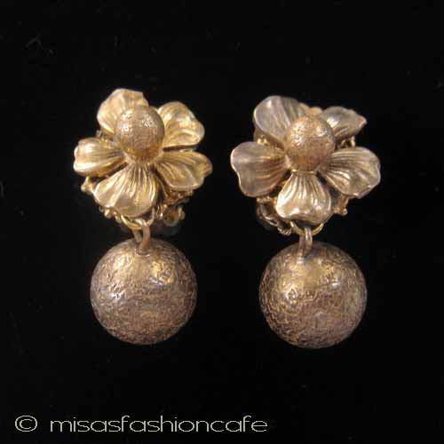 （画像用） Miriam Haskell ミリアムハスケル イヤリング