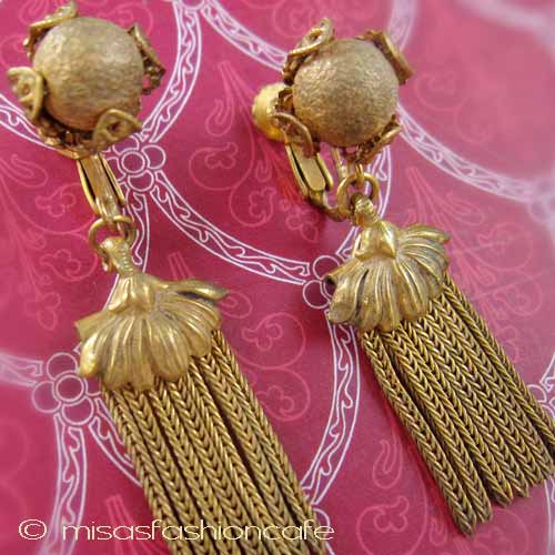 （画像用） Miriam Haskell ミリアムハスケル イヤリング