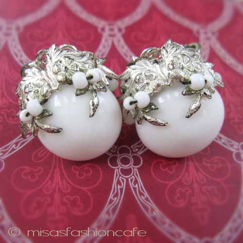 （画像用） Miriam Haskell ミリアムハスケル イヤリング