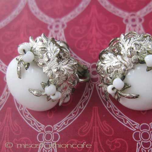 （画像用） Miriam Haskell ミリアムハスケル イヤリング