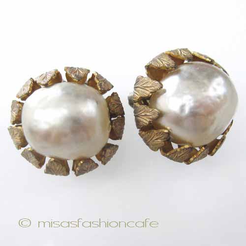 （画像用） Miriam Haskell ミリアムハスケル イヤリング