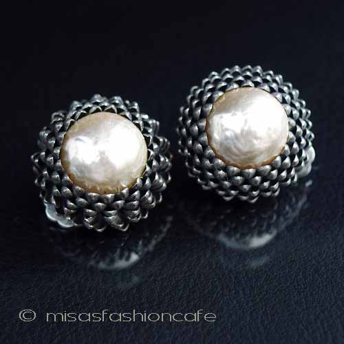 （画像用） Miriam Haskell ミリアムハスケル イヤリング