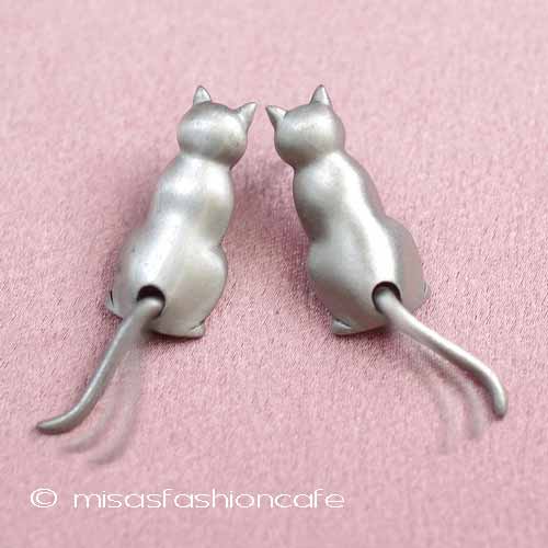 （画像用） 猫ねこ　ピアス