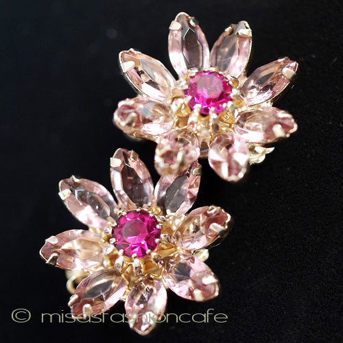 （画像用） ＷＥＩＳＳ　イヤリング　 ガラスの花デイジー