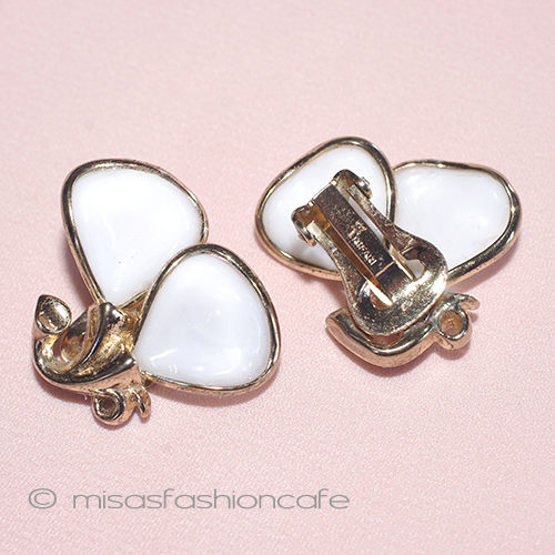 （画像用） Ｔｒｉｆａｒｉ　 トリファリ ガラスお花　イヤリング