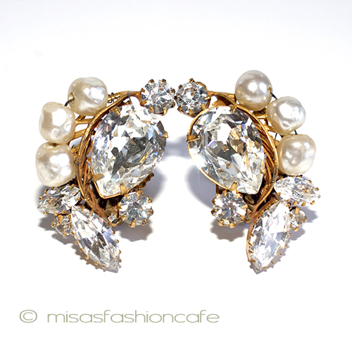 （画像用） Ｒｏｂｅｒｔ　イヤリング クリスタルパールイヤリング