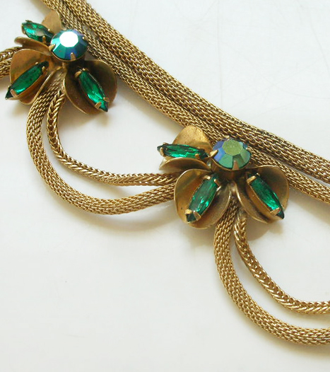 （画像用） メッシュリボン　ネックレス