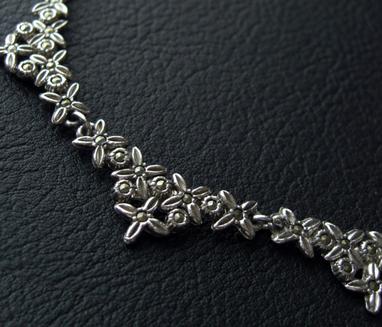 （画像用） 豪華マーカサイト　ネックレス