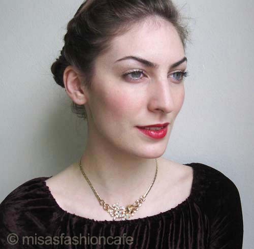 （画像用） クラウンTrifari ネックレス