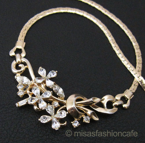 （画像用） クラウンTrifari ネックレス