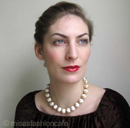 （画像用） Ｔｒｉｆａｒｉ　 トリファリ 　金葉 ネックレス