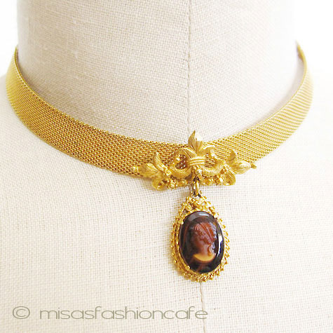 （画像用） Florenza フロレンツァ カメオ ネックレス