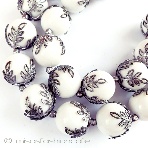 （画像用） Trifari　 トリファリ 銀葉　ネックレス