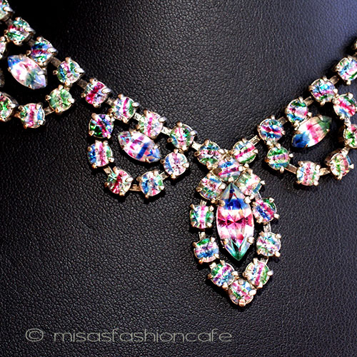 （画像用） アイリスガラス　ネックレス