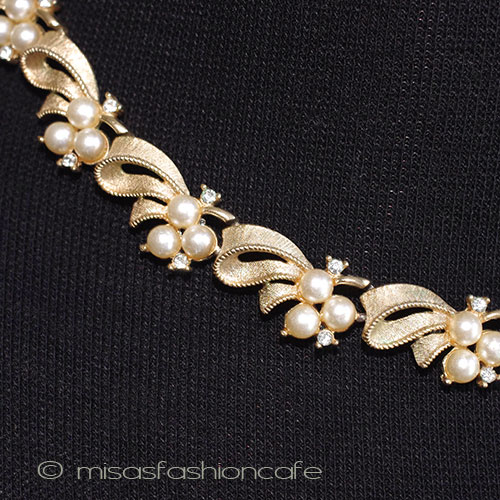 （画像用） Ｔｒｉｆａｒｉ　 トリファリ パールりぼんネックレス