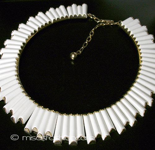 （画像用） Trifari　トリファリ 　アートデコ ネックレス