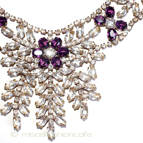 （画像用） パーティー花ネックレス