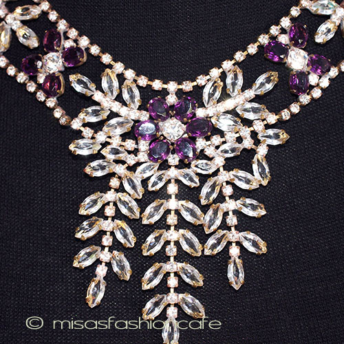 （画像用） パーティー花ネックレス