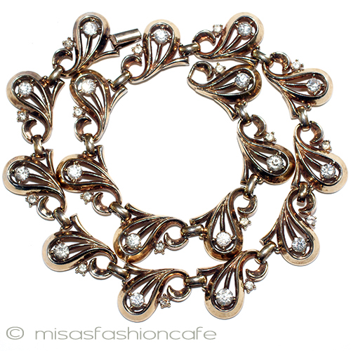 （画像用） Trifari　 トリファリ フローラル　ネックレス