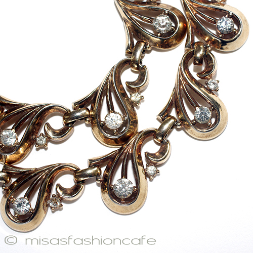 （画像用） Trifari　 トリファリ フローラル　ネックレス