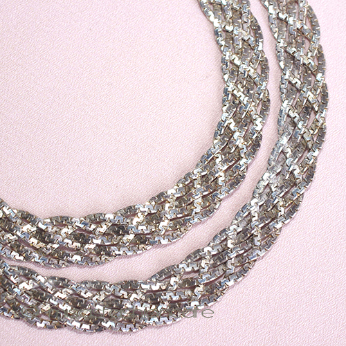 （画像用） 銀製スターリングシルバー　 Italy刻印 ネックレス