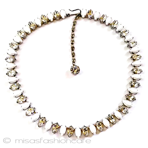ヴィンテージアクセサリー ガラス　ネックレス - ウインドウを閉じる