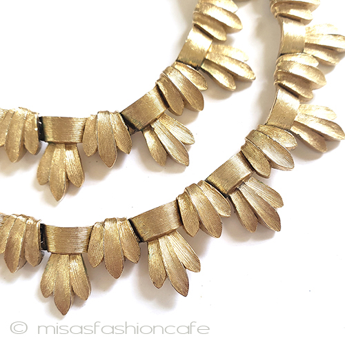 （画像用） Ｔｒｉｆａｒｉ　 トリファリ 金葉レース　ネックレス